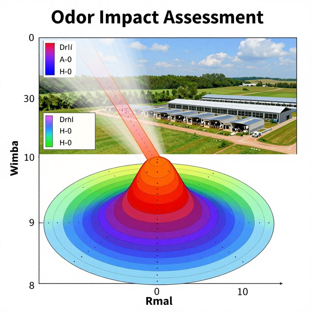 Kvapų poveikio analizė